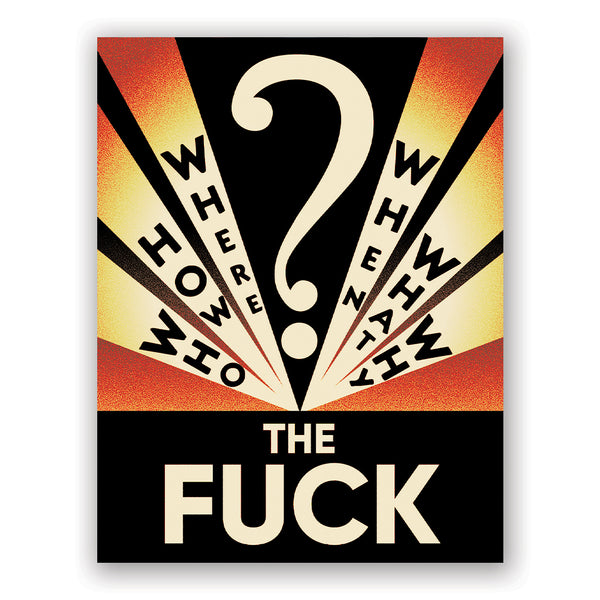 Everyday Card - Who How Where - 2032whw