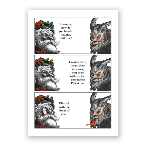 Card Holiday - Christmas - Krampus - 4526kra