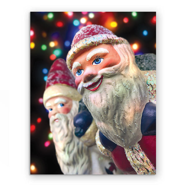 Holiday - Christmas - Sparkly Santa - 4529spa