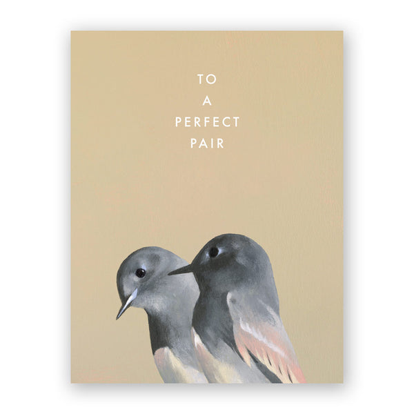 Card - Wedding - Bird Pair - 5513bwe