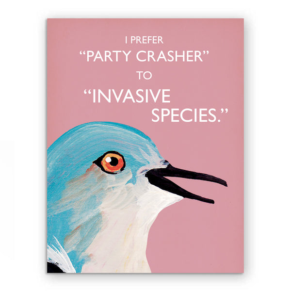 Card - Troubled Bird - Party Crasher - 645par