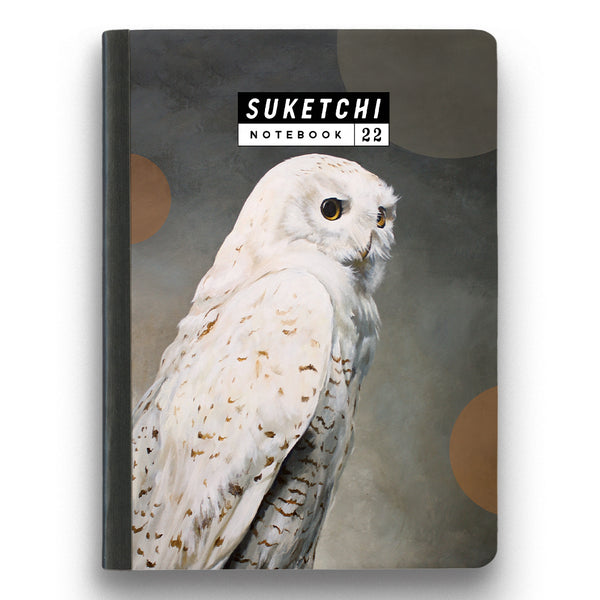 NOTEBOOK - SNOWY OWL - LARGE - CHI-22
