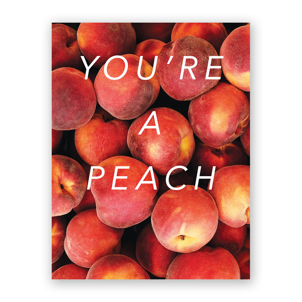 Card - Thank You - You're a Peach - ML-S140