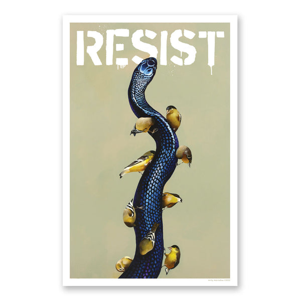 Paper Print 11" x 17" - Resist - F001
