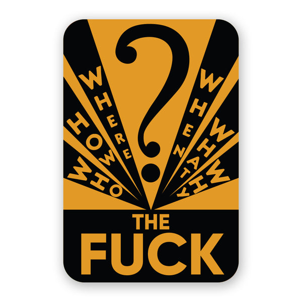 Sticker - Who How Where - ST-2016