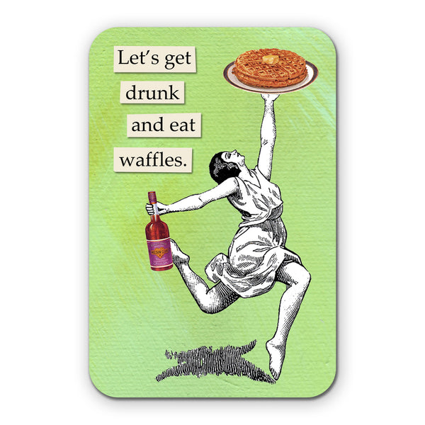 Sticker - Drunk Waffles - ST-3009