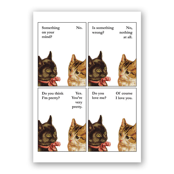 Card Misc - Pretty Kitties - fm101cat