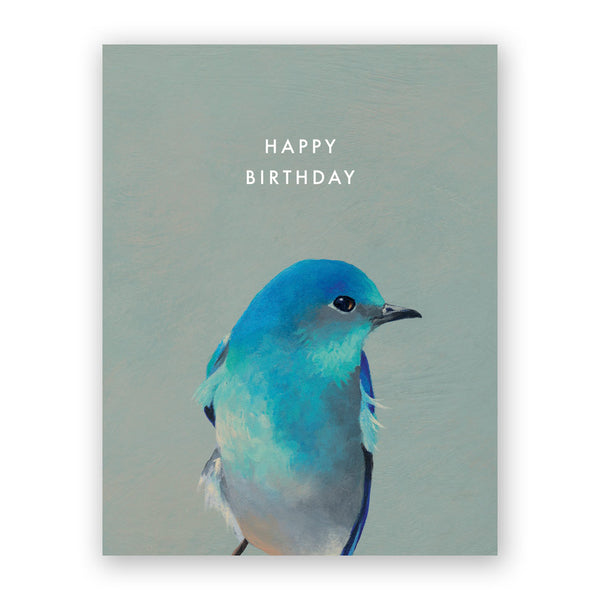 Card - Birthday - Bluebird - 3039mbb
