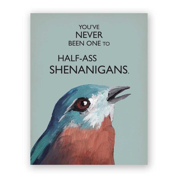 Card Troubled Bird - Shenanigans - 625she