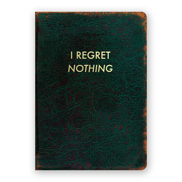 Journal - I Regret Nothing - Medium - 8108reg