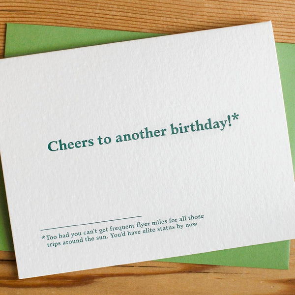 Card - Birthday - Cheers To Another Birthday - FN-0124