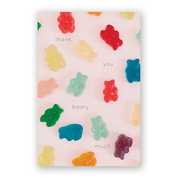 Card - Thank You - Thank You Beary Much - ML-S97