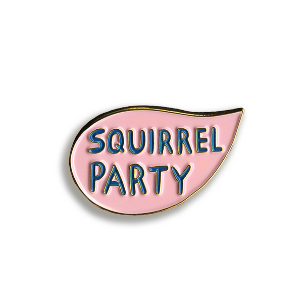 Enamel Pin - Squirrel Party - PIN-204