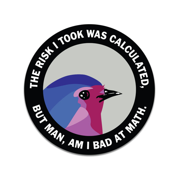 Round Sticker - Risk - ST-1031