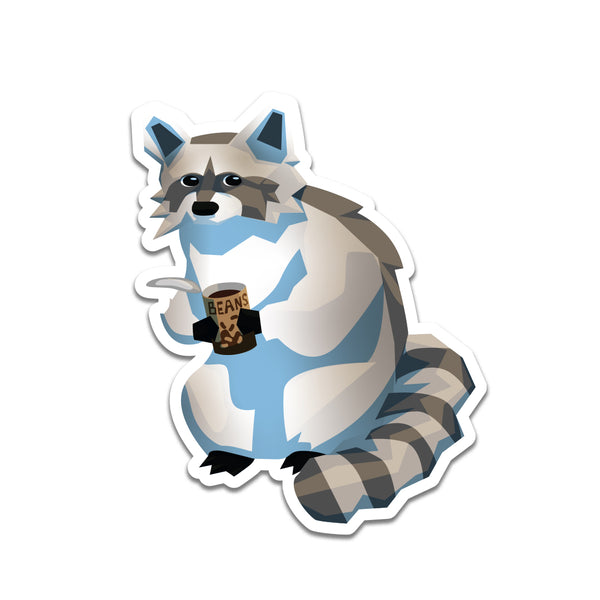 Sticker - Raccoon - ST-2525