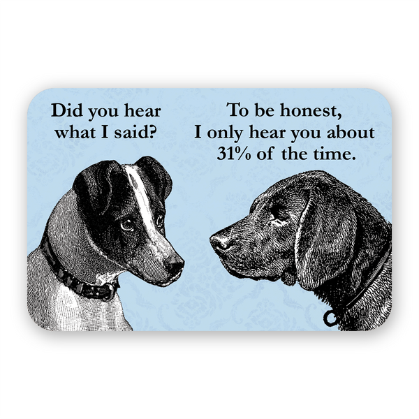 Sticker - Listening Dog - ST-3003