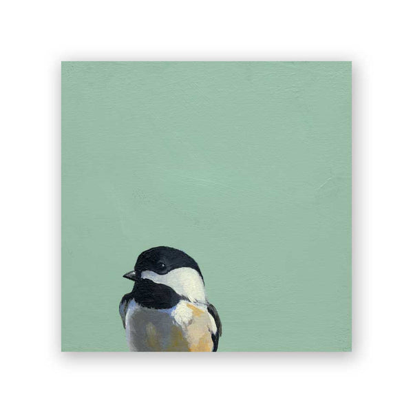 Wings on Wood 6 x 6 Chickadee - W1002