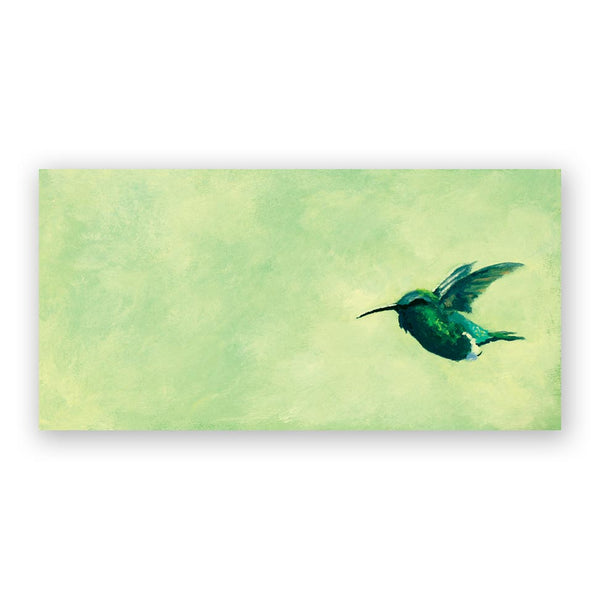 Wings on Wood 6 x 12 Hummingbird - W4000