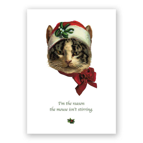 Card Holiday - Christmas - Christmas Cat - fm463cat