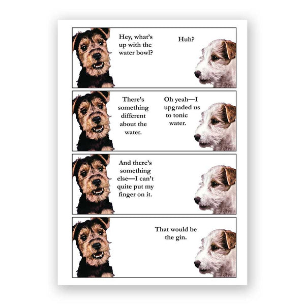 Card Misc - Gin Dogs - 1001gin