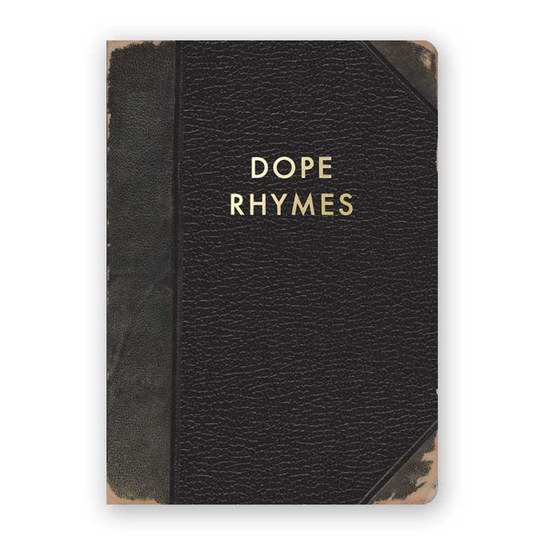 Journal - Dope Rhymes - Medium - 8101dop