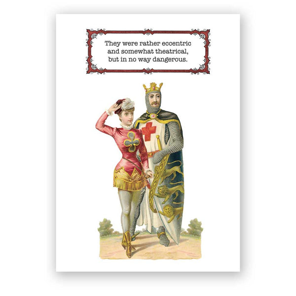 Card Misc - Eccentric Couple - fm229ecc