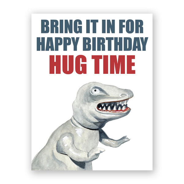 Card Birthday - Happy Birthday Hug Time - 3033bri