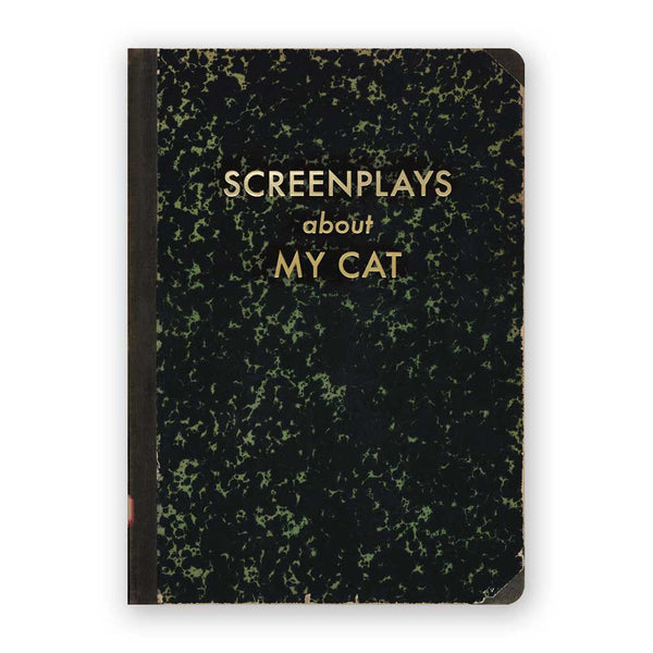 Journal - Screenplays About My Cat - Medium - 8103cat