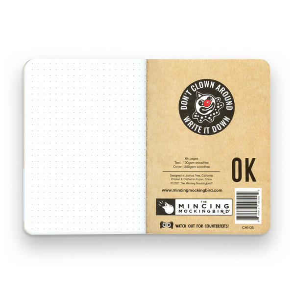 NOTEBOOK - BEETLE - SMALL - CHI-05