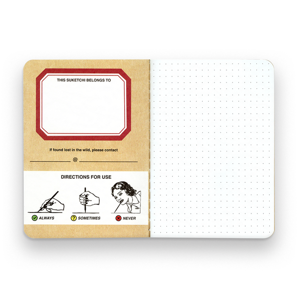 NOTEBOOK - BEETLE - SMALL - CHI-05