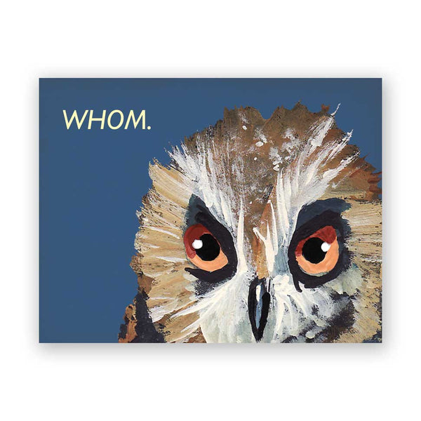 Card Troubled Bird - Whom - 618whm